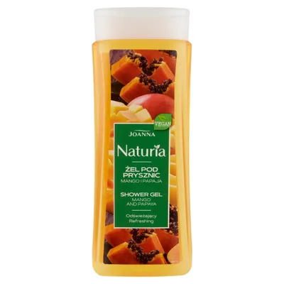 Image de Joanna Naturia Gel douche à la mangue et à la papaye, 300 ml
