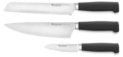 Image de WÜSTHOF 1061860301, Set de couteaux, 16 cm, Acier inoxydable, 3 pièces