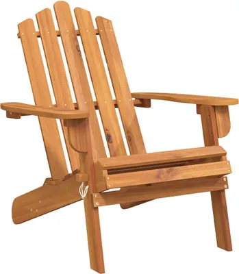 Image de vidaXL Chaise de jardin Adirondack en bois massif d'acacia