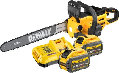Produktbild von DeWalt DCMCS 575 X2 Akku Kettensäge 54 V FlexVolt 50 cm Brushless + 2x Akku 9,0 Ah + Ladegerät