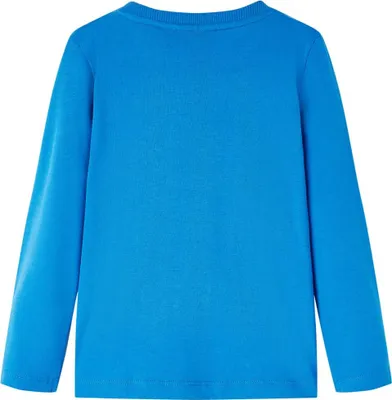 Produktbild von vidaXL Kinder-Langarmshirt Kobaltblau 128