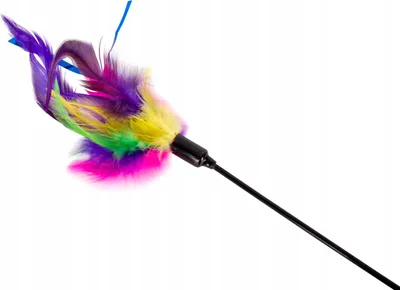 Obrázok produktu pre Trixie Trixie rukoväť pre mačky s prachovkou na perie 50 cm