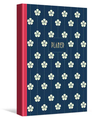 Image de Agenda quotidien à petites fleurs blanches - Calendriers Eurograf BIS