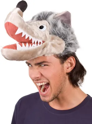 Produktbild von Boland 99947, Karnevalskostüm-Hut, Erwachsener, Uni, Wolf, Polyester, Mehrfarbig