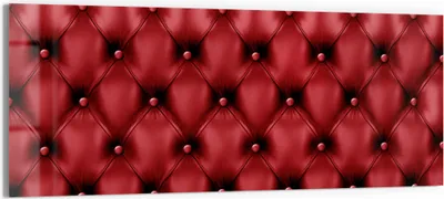 Produktbild von DEQORI Glasbild Echtglas 150x60 cm 'Rote Eleganz' Wandbild Bild modern Deko