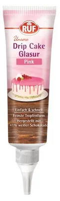 Produktbild von RUF Drip Cake Glasur Pink