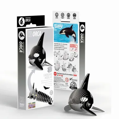 Produktbild von EUGY - 3D Bastelset Orka