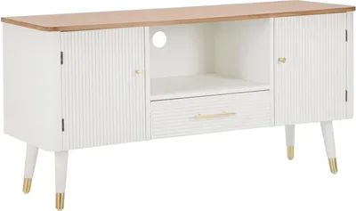 Imagen del producto de Lámpara de mesa Color MDF, hierro, tela, 30x60,5 cm, varios colores, diseño de Mauro Ferretti