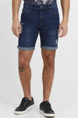 Produktbild von SOLID SDNoyton Herren Jeans Shorts Kurze Denim Hose mit Stretch Regular Fit