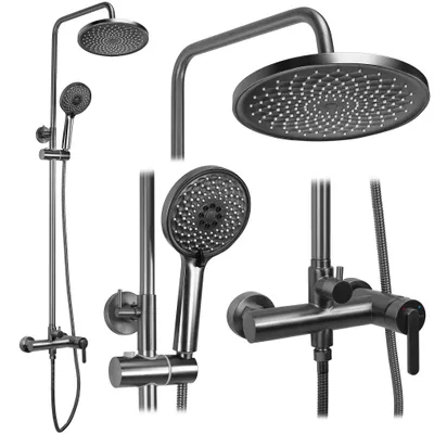 Immagine prodotto di Set Da Doccia Rea Js-H1190Gg Ontario Titanio