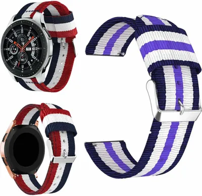 Produktbild von Für Samsung Galaxy Watch FE 6 5 4 Normal Pro u Classic alle Größen Nylon Armband