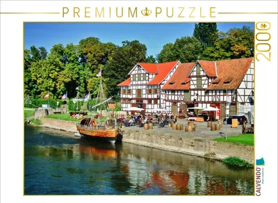 Produktbild von CALVENDO Puzzle Die Schlagd in Wanfried 2000 Teile Puzzle quer | 2000 Teile Lege-Größe 90x67cm Foto-Puzzle für glückliche Stunden