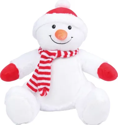 Immagine prodotto di Mumbles - Peluche, pupazzo di neve PC5893 (taglia unica) (bianco/rosso)