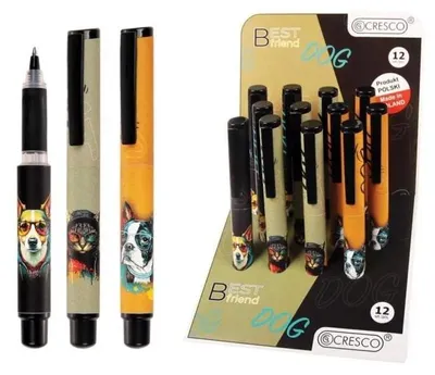 Produktbild von Go Pen K Kugelschreiber mit Ersatzminen (12 Stück) – Cresco
