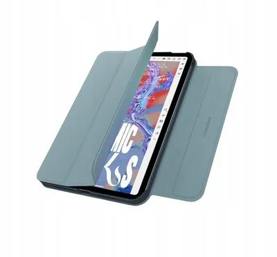 Produktbild von SwitchEasy Magneticky odnímatelné pouzdro Folio Origami+ pro iPad mini 8,3" modré