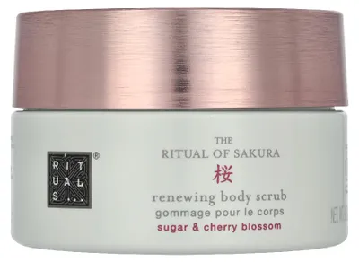 Immagine prodotto di Zucchero e fiori di ciliegio Rituals Sakura Scrub rinnovatore per il corpo