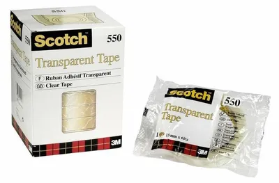 Obrázek produktu pro Scotch 7100194352, 66 m, Průhledná, Lesklý, 7,62 cm, 15 mm, 10 kusů
