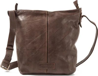Produktbild von HAROLD'S Leder Umhängetasche Submarine Crossbag Brown dunkelbraun