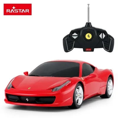 Produktbild von Rastar Ferrari 458 Italia Ferngesteuertes Fahrzeug RC Auto 1:18