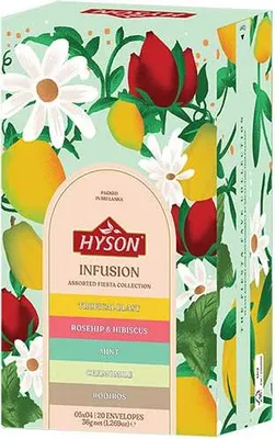 Produktbild von HYSON Früchtetee Assorted 36g (20 Beutel, Teesammlung)