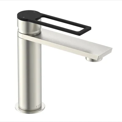 Produktbild von Lenz MINA Waschtischarmatur – Zweifarbiges Design, Anti-Fingerabdruck, Schwenkbare Mischdüse, Easy Clean Pop-Up Ventil, 46013011