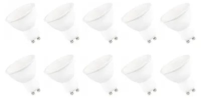 Produktbild von Spectrum GU10 LED Spot Lampe 9W 860lm 6000K Kaltweiß 230V 10 Stück