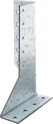 Image de Support de poutre type A, galvanisé, 25x140mm, côté gauche