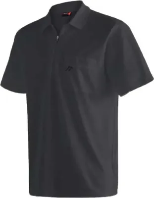 Produktbild von Maier Sports Arwin 2.0 Kurzarm-poloshirt Schwarz 2XL Herren Schwarz 2XL
