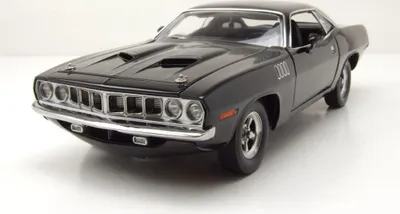 Produktbild von Highway 61 18045 Plymouth Cuda 1971 schwarz John Wick Chapter 4 1:18