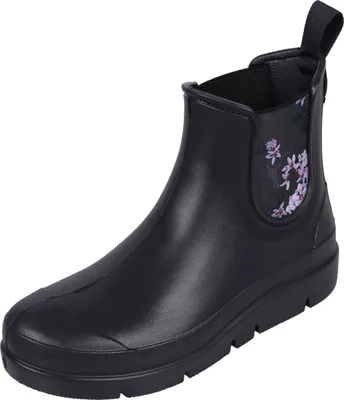 Produktbild von STELLA Schwarze, kurze Gummistiefel mit Blumen-Print Lemigo 37 EU / 4.5 UK