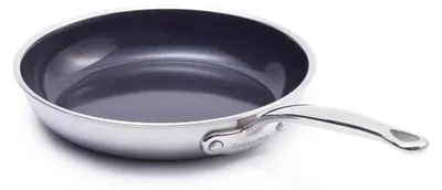 Bratpfanne 30 cm, Keramik-Antihaft, Edelstahl, Induktion, ofenfest