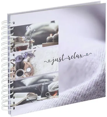 Immagine prodotto di Hama album a spirale Relax Just 28x24 cm 50 pagine bianche