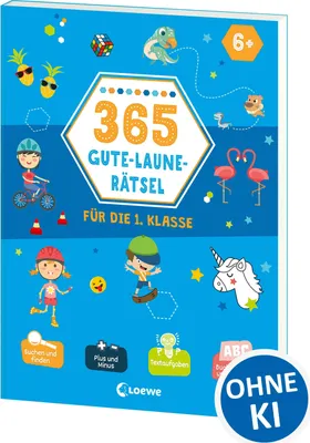 Produktbild von 365 Gute-Laune-Rätsel für die 1. Klasse