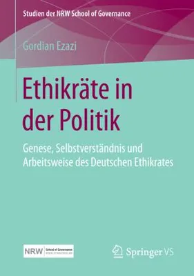 Produktbild von Ethikräte in der Politik