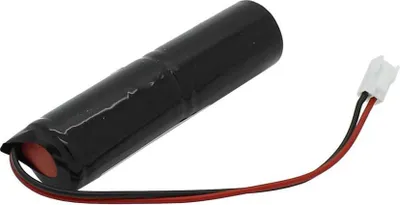 Produktbild von Notleuchtenakku NiMH 2,4V 4000mAh L1x2 Baby C mit 150mm Kabel 0,75mm² und Stecker ersetzt Zumtobel 04923309