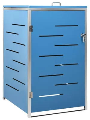 Immagine prodotto di vidaXL Contenitore per rifiuti per 1 contenitore 69x77,5x115 cm in acciaio inox