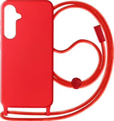 Produktbild von Avizar, Kettenhülle für Samsung Galaxy S23 FE 80cm Kette, Rot