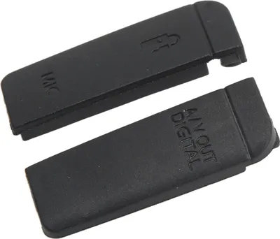 Obrázok produktu pre Annadue Náhradný bočný kryt pre, pohodlný gumový bočný kryt USB-HDMI pre dátové rozhranie fotoaparátu pre 6D