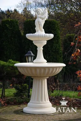 Obrázok produktu pre Zierbrunnen Springbrunnen Skulptur Brunnen Dekoration Garten Fontaine 185cm