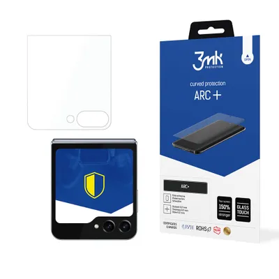 Produktbild von 3mk Display Schutzfolie ARC+ für Samsung Galaxy Z Flip 5 (Front)  0,17mm Self-Heal