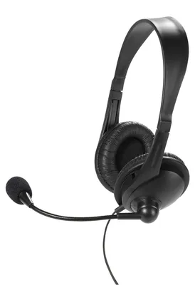 Produktbild von Stereo-Kopfhörer mit Lautstärkeregler und Mikrofon
