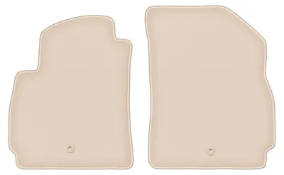 Produktbild von DURBAN Beige Velours-Fußmatten vorne für Chevrolet Orlando I Minivan (2010-2018)