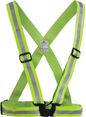 Produktbild von ENDURANCE Elasticated Exercise Belt Warnweste Reflektorweste gelb