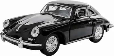 Immagine prodotto di PORSCHE 356B modello di auto 12cm metallo modello di auto con tirare indietro auto giocattolo WELLY giocattolo bambini regalo 75 (nero)