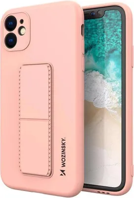 Obrázek produktu pro Wozinsky Kickstand Case Silikonowe Etui Z Podstawką Etui Samsung Galaxy A23 Różowe
