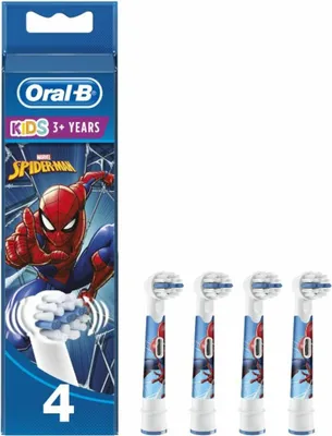 Obrázek produktu pro Náhrada pro elektrický zubní kartáček Spiderman Oral-B EB 10-4FFS 4UD