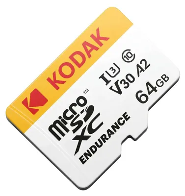 Image de Kodak microSD 64GB UHS-I U3 A2 Endurance