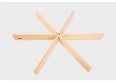 Produktbild von EDUPLAY 110494 Trennkreuz Ø 64,6 x 5 cm, für runden Leuchttisch, schwarz