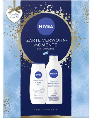 Immagine prodotto di NIVEA Delicate Pampering Moments Crema Morbida Doccia e Lozione Corpo 2 pz