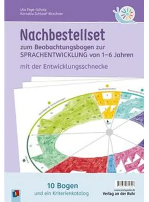 Produktbild von Nachbestellset zum Beobachtungsbogen zur Sprachentwicklung von 1-6 Jahren